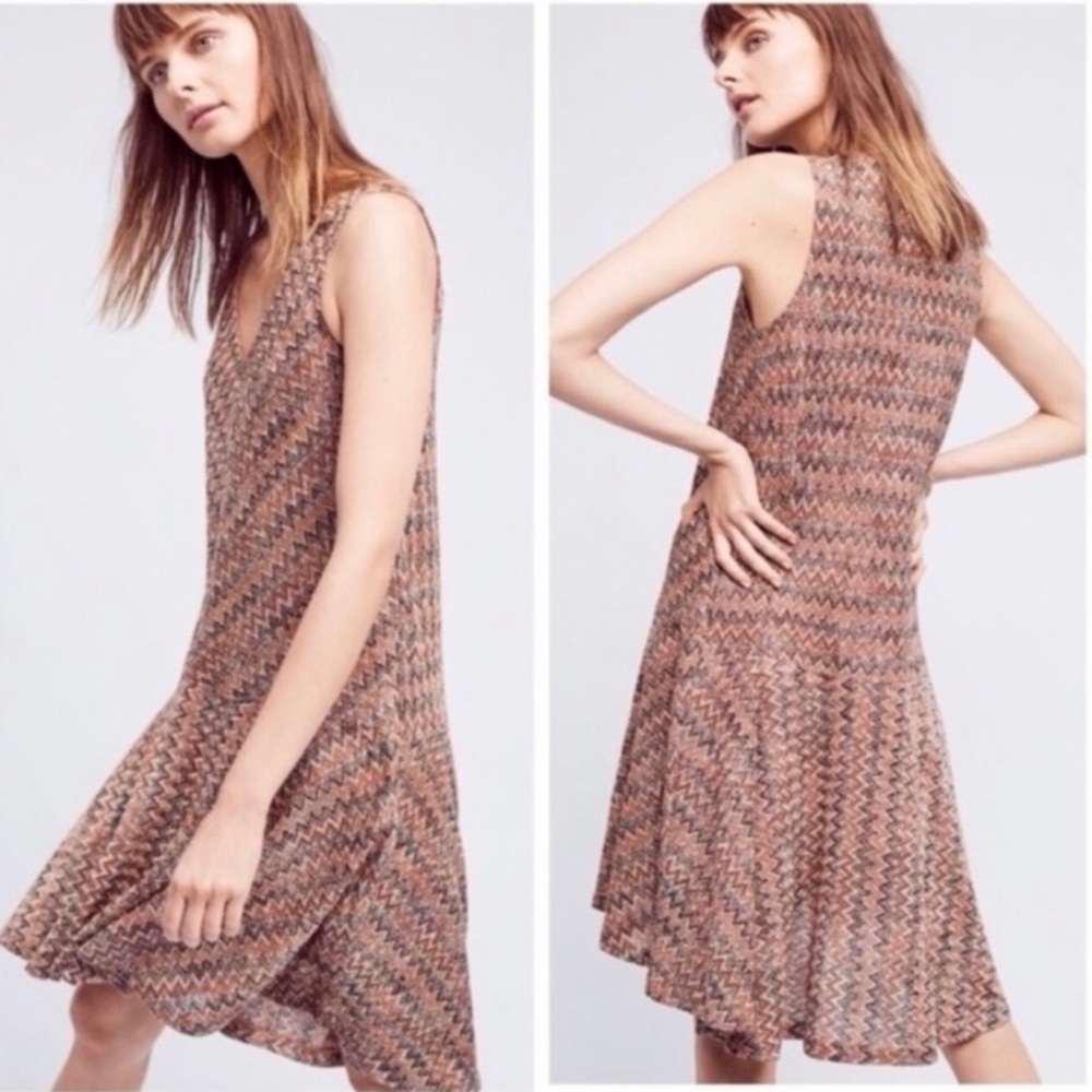 Maeve Anthropologie Westwater drop waist dress M - Picture 10 of 16